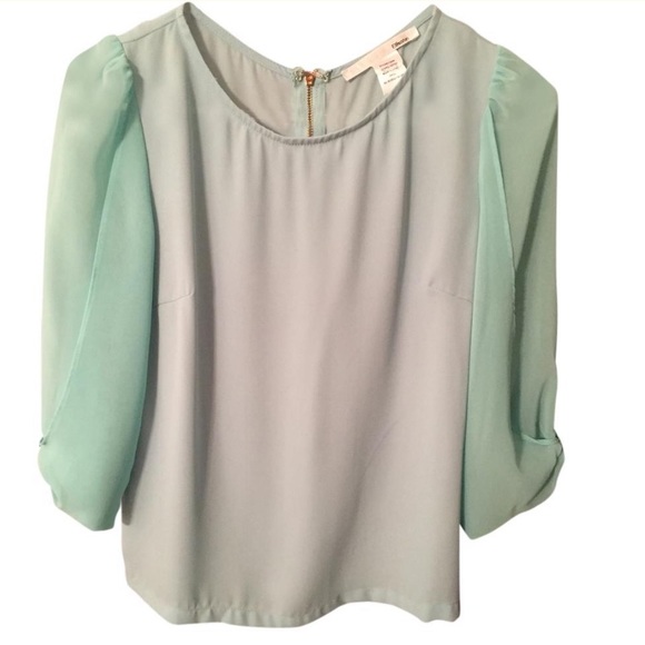 Sexy Green Ellison Blouse with Arm Flare - NWOT - Picture 3 of 8